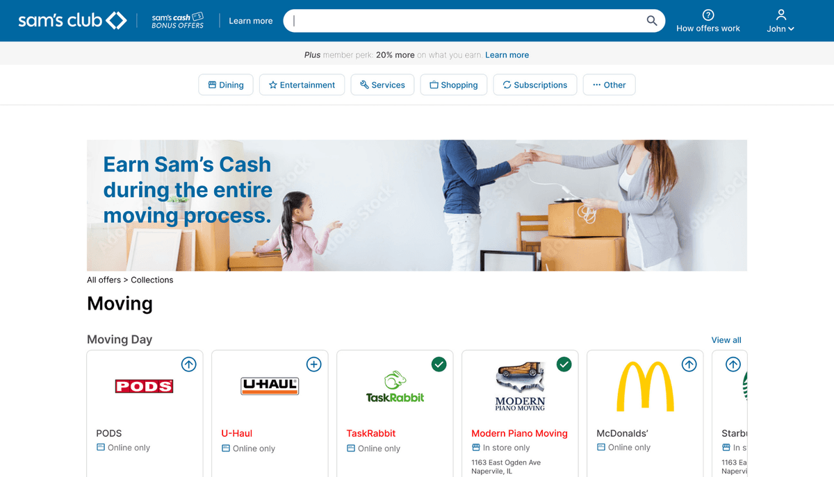 Entry Point and Site Mockup
